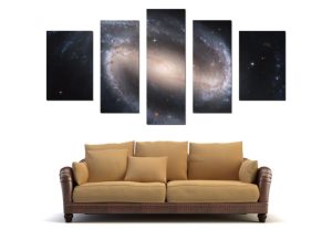 Tablou Multicanvas - Set_d2-5 bucăți - "Galaxie"